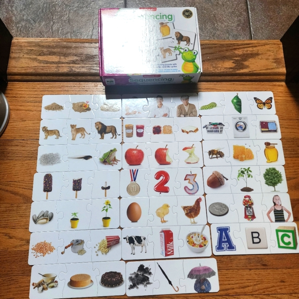 Match It! Sequencing- 20 self Correcting puzzle sets